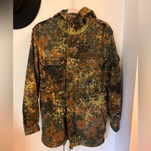 Camouflage Hooded Men's Jacket